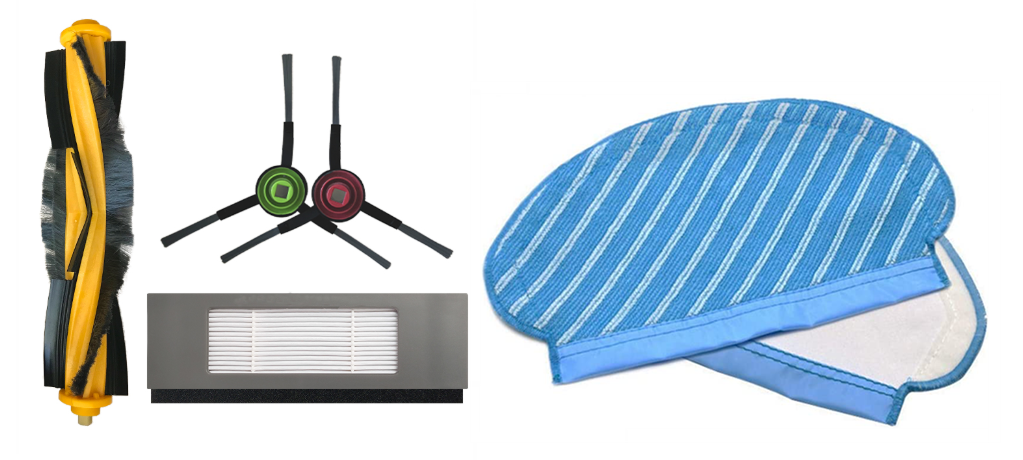 Vedlikeholdssett inkl. mopper til Ecovacs Deebot Ozmo 950